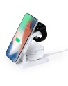 Magnetyczna ładowarka bezprzewodowa 15W, 3 w 1, stojak na telefon