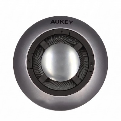 Magnetyczna ładowarka bezprzewodowa 15W z wentylatorem Aukey
