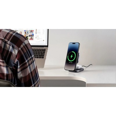 Magnetyczna ładowarka bezprzewodowa 15W Aukey