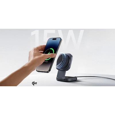 Magnetyczna ładowarka bezprzewodowa 15W Aukey