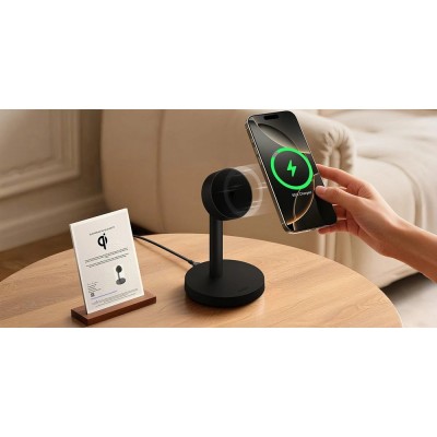 Magnetyczna ładowarka bezprzewodowa 25W Aukey