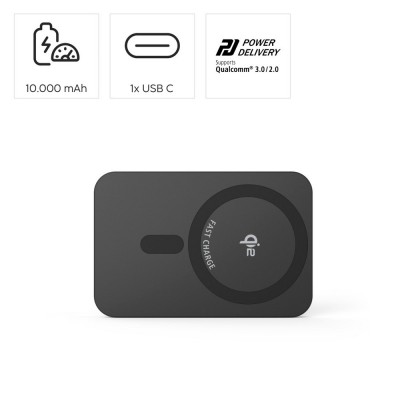 Magnetyczny power bank 10000 mAh Hama