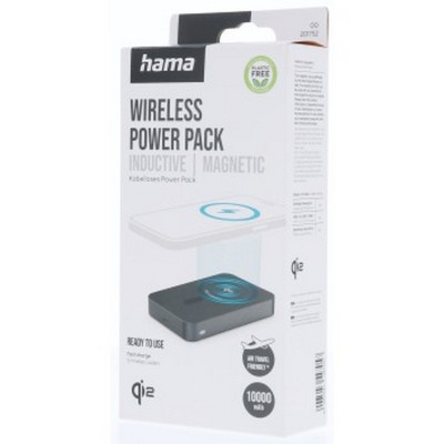 Magnetyczny power bank 10000 mAh Hama