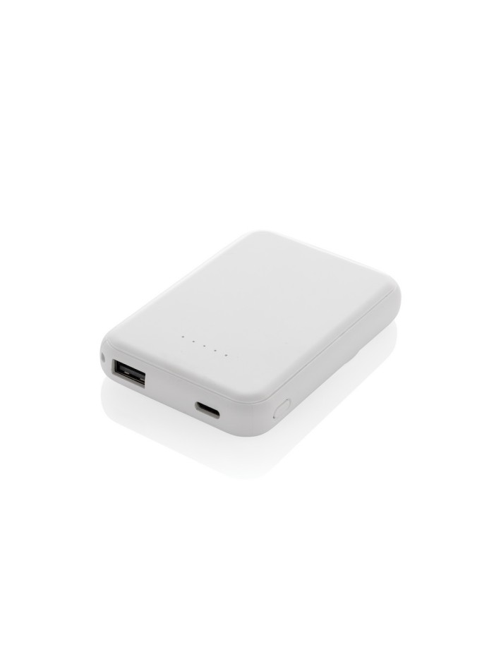 Magnetyczny bezprzewodowy power bank 5000 mAh, 5W Stellar
