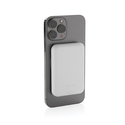Magnetyczny bezprzewodowy power bank 5000 mAh, 5W Stellar