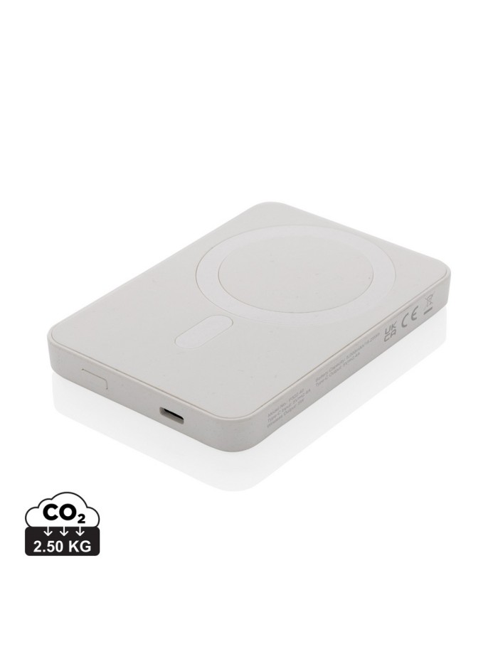 Magnetyczny bezprzewodowy power bank 5000 mAh Magnetix