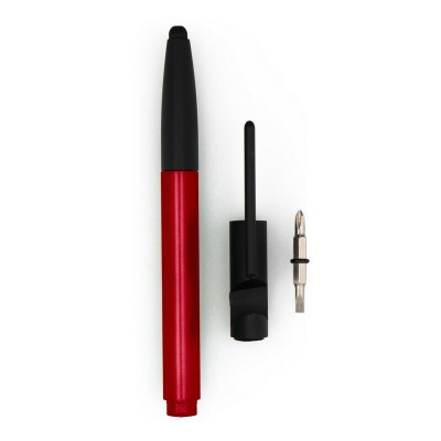 Długopis wielofunkcyjny, czyścik do ekranu, linijka, stojak na telefon, touch pen, śrubokręty