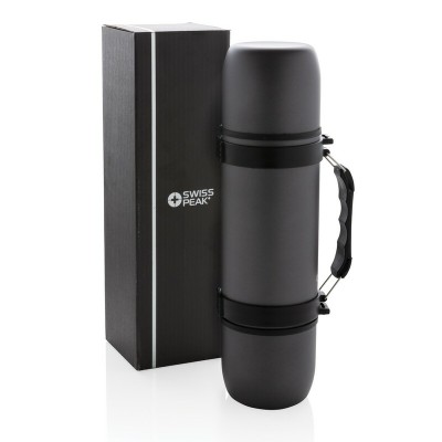 Termos 700 ml, 2 kubki Swiss Peak