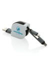 Zwijany kabel do ładowania i synchronizacji 3 w 1