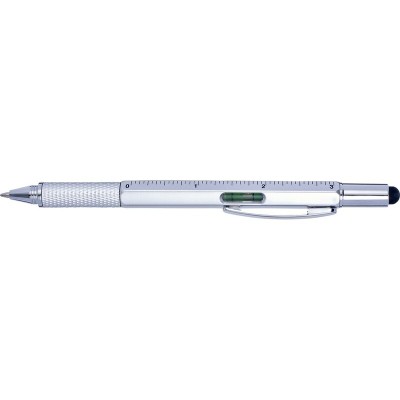 Długopis wielofunkcyjny, touch pen, linijka, poziomica