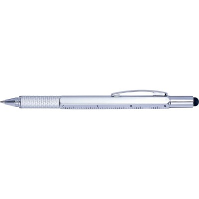 Długopis wielofunkcyjny, touch pen, linijka, poziomica