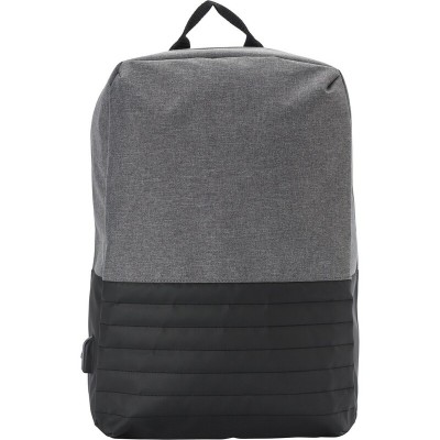 Plecak chroniący przed kieszonkowcami, przegroda na laptopa 15"