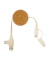 Zwijany kabel do ładowania