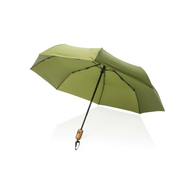 Bambusowy parasol automatyczny 21" Impact AWARE™ rPET