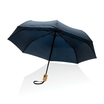Bambusowy parasol automatyczny 21" Impact AWARE™ rPET