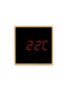 Bambusowy zegar na biurko z alarmem | Katherine