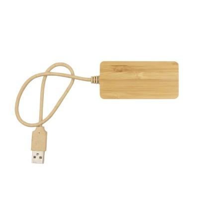Bambusowy hub USB i USB typu C B`RIGHT | Kenzie