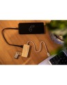 Bambusowy hub USB i USB typu C B`RIGHT | Kenzie