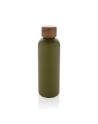 Butelka termiczna 500 ml Wood, stal nierdzewna z recyklingu