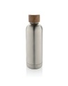Butelka termiczna 500 ml Wood, stal nierdzewna z recyklingu