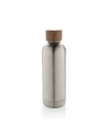 Butelka termiczna 500 ml Wood, stal nierdzewna z recyklingu