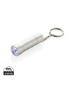 Brelok do kluczy z aluminium z recyklingu, latarka Flash