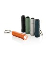 Brelok do kluczy z aluminium z recyklingu, latarka Flash