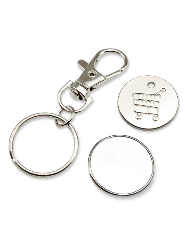 Brelok do kluczy, żeton do wózka na zakupy