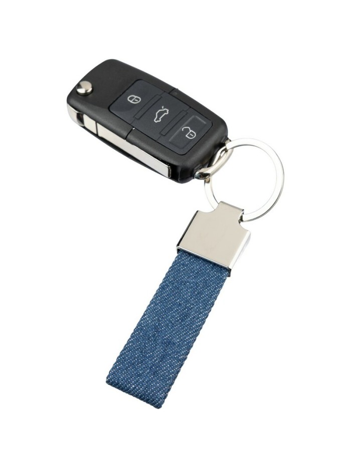Dżinsowy brelok do kluczy