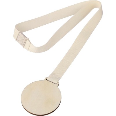Drewniany medal