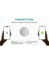 Bezprzewodowy wykrywacz kluczy, lokalizator Findmate Dual