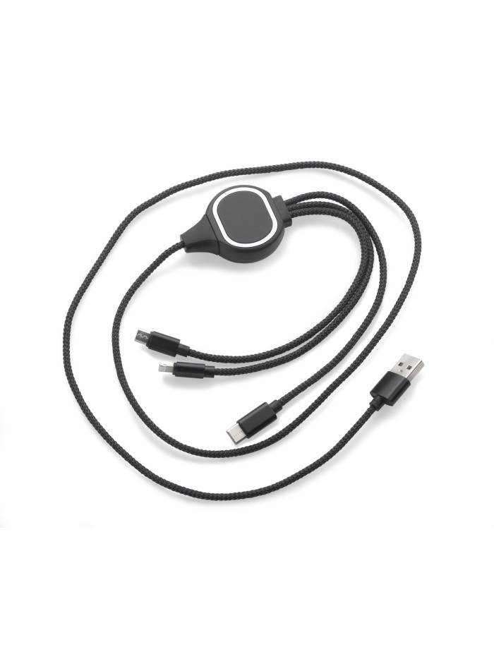 Kabel USB 3 w 1 LUX