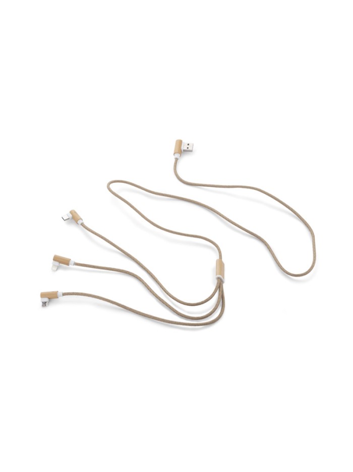 Kabel USB 3 w 1 FLAX