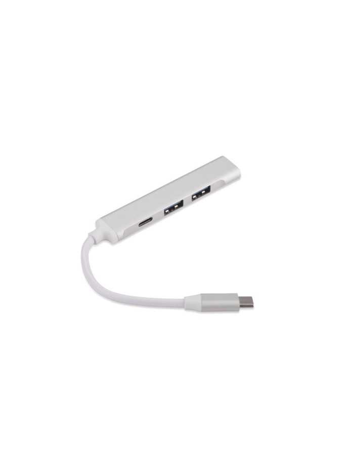 Rozdzielacz HUB USB z kablem typ C - ROSKO