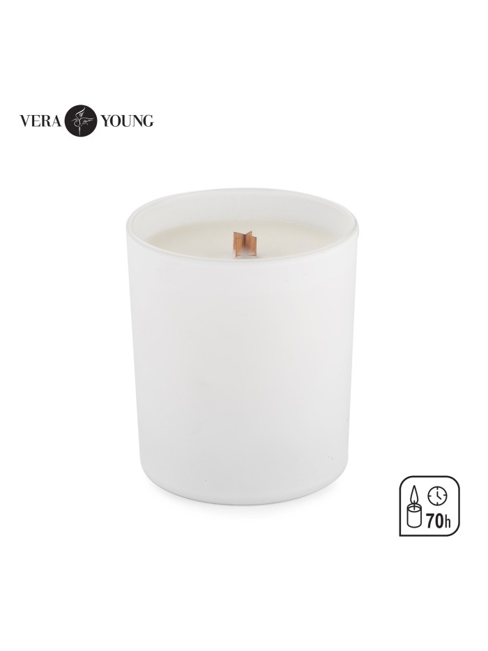 Świeca sojowa 220g - Library - VERA YOUNG