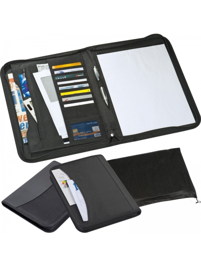 Folder A4 z notatnikiem w linie JACQUELINE