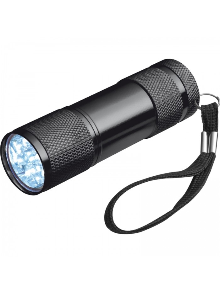 Latarka metalowa 9 LED DUNCAN