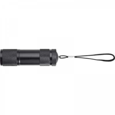 Latarka metalowa 9 LED DUNCAN