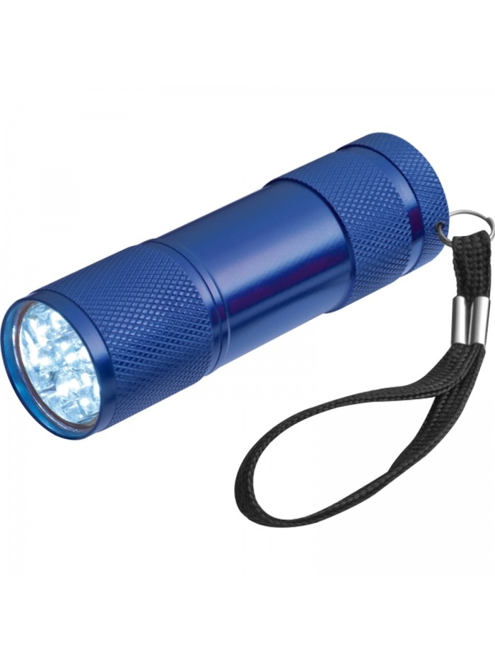 Latarka metalowa 9 LED DUNCAN
