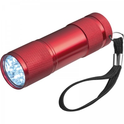 Latarka metalowa 9 LED DUNCAN