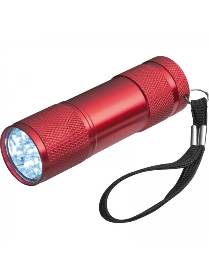 Latarka metalowa 9 LED DUNCAN