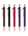 Długopis plastikowy soft touch LENA