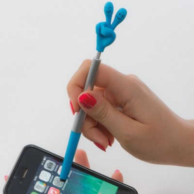 Długopis plastikowy touch pen Smile Hand CrisMa KARINA