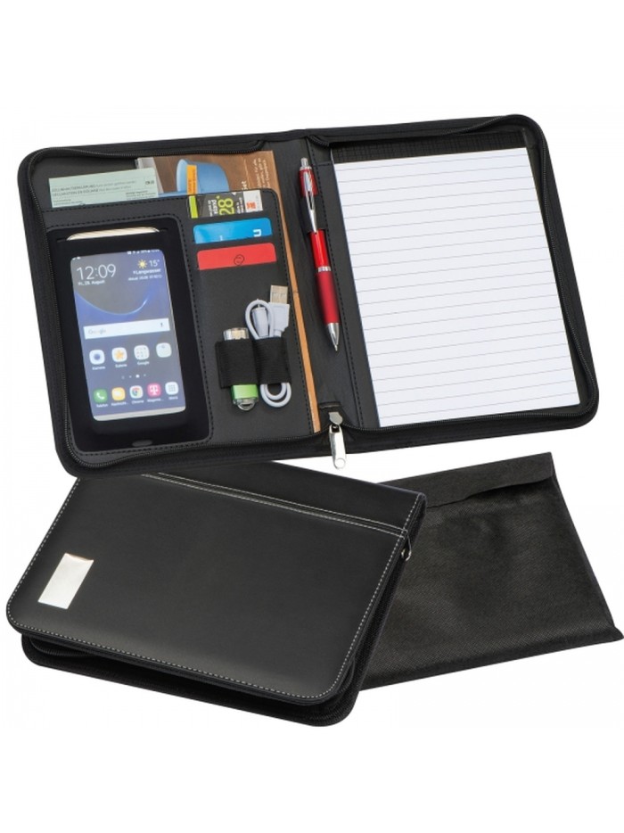 Folder A5 z notatnikiem w linie LOGAN