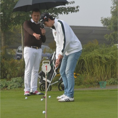 Parasol automatyczny XXL do gry w golfa ø132 cm HENNING