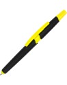 Długopis plastikowy z zakreślaczem touch pen EMMETT