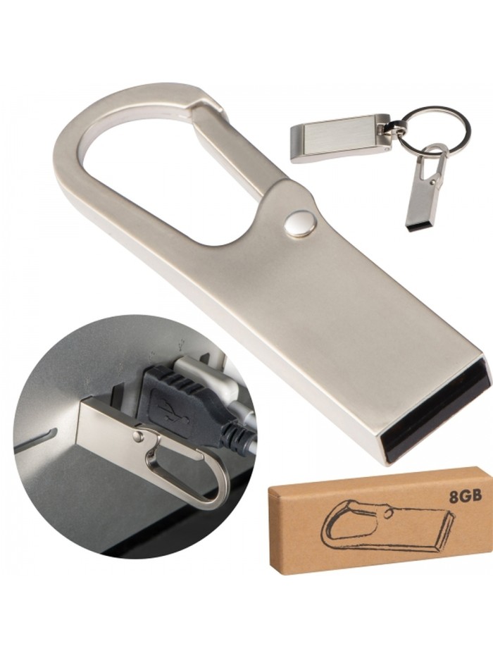 Pendrive metalowy 8GB 2.0 DONALD