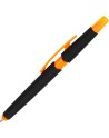 Długopis plastikowy z zakreślaczem touch pen EMMETT