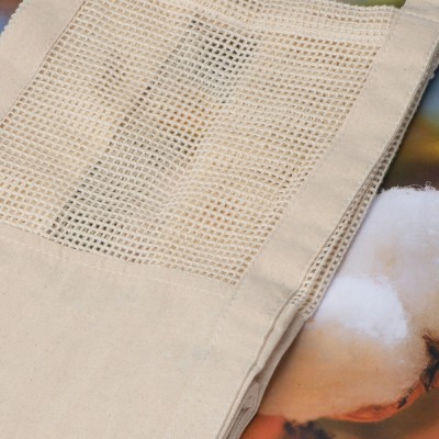 Torba bawełniana z siateczką 150 g/m2 BENEDIKT