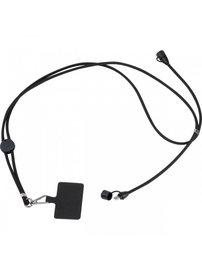 Smycz z ładowarką typu C LIAM